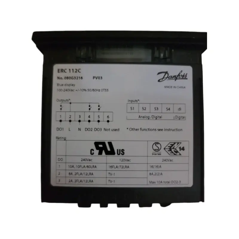 080G3216 080G3489 ERC112C Controller Original New for Danfoss Acheter En Ligne