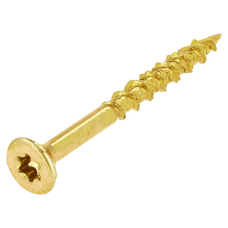 Vis bois Ø4xL30mm passivée jaune T20 x300 pcs Offre Spéciale