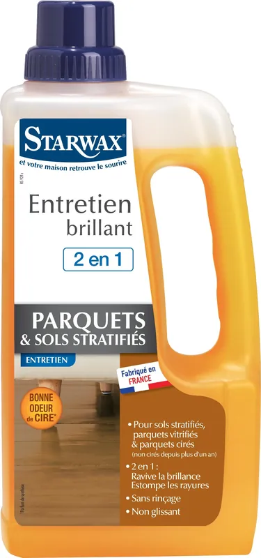 Entretien parquet ciré/vitrifié 1L Haute Qualité