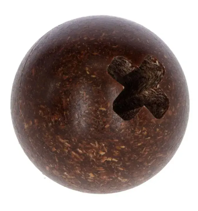 Balle à mâcher nature Ø75 mm sans chaîne de suspension KERBL Marque