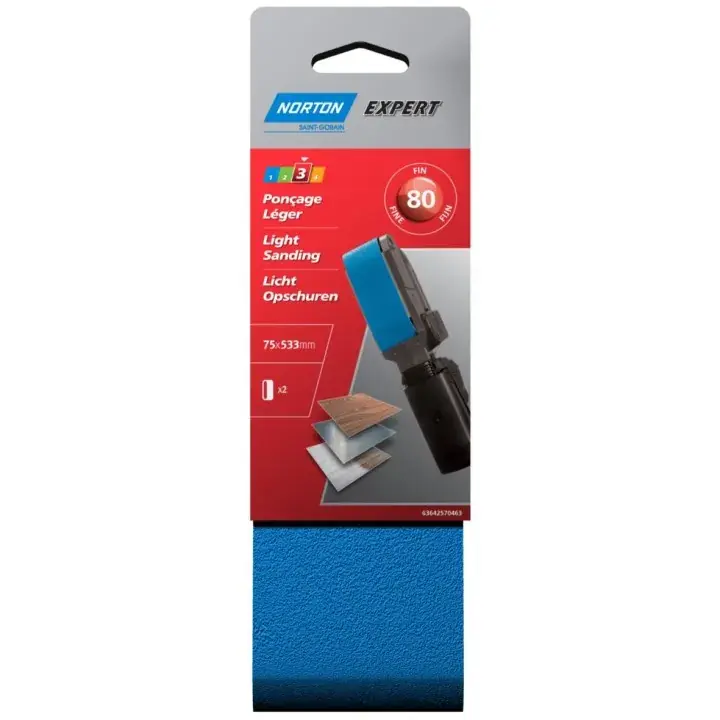 2 Bandes expert G80 75×533 Retour Gratuit
