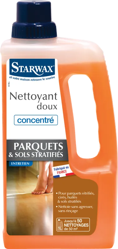 Achat Immédiat Nettoyant parquet stratifié/vitrifié 1L
