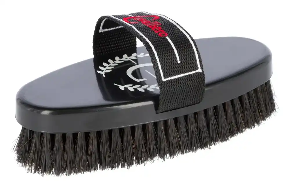 Top Vente Brosse lustrante Covalliero en crin de cheval KERBL