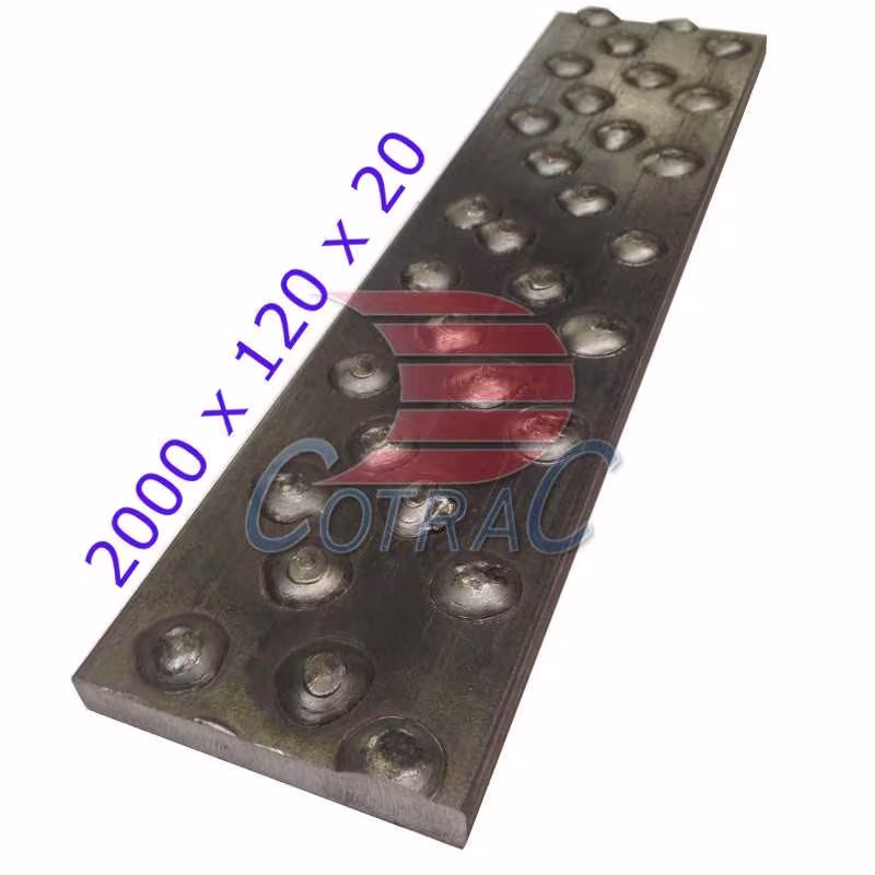 Barre Acier de Blindage Billée 600HB 2000 x 120 x 20 mm Offre Du Jour