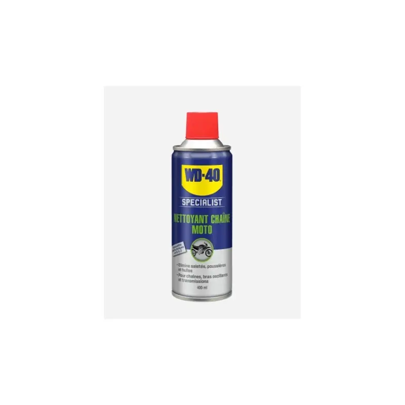 WD-40 SPECIALIST NETTOYANT CHAINE MOTO 400 ML Dernière Chance