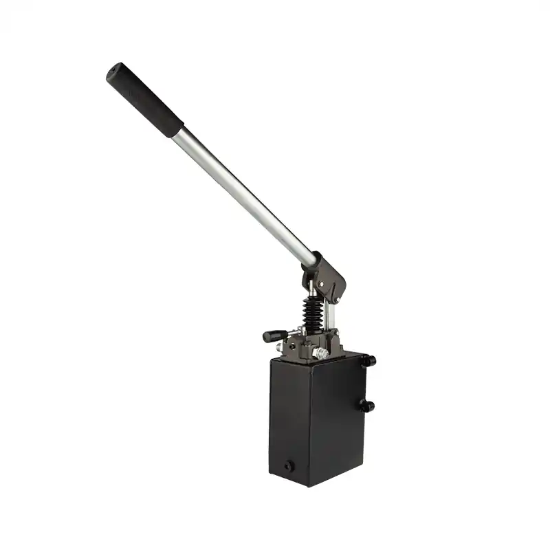Super Prix Pompe à main hydraulique 25cm3 avec réservoir 3L