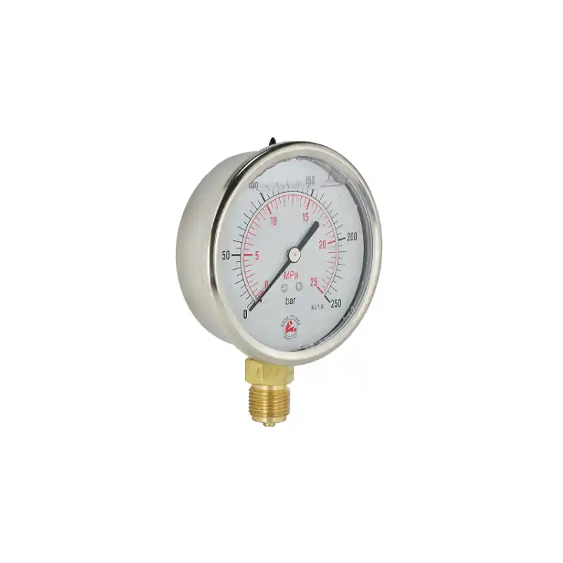 Manomètre à glycérine fi 100mm 0-250Bar Quantité Limitée
