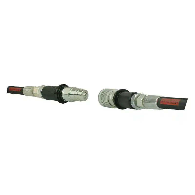 Commande En Gros Set : Raccords rapides hydrauliques mâle + femelle PUSH-PULL EURO ISO M18x1.5 + marqueurs colorés