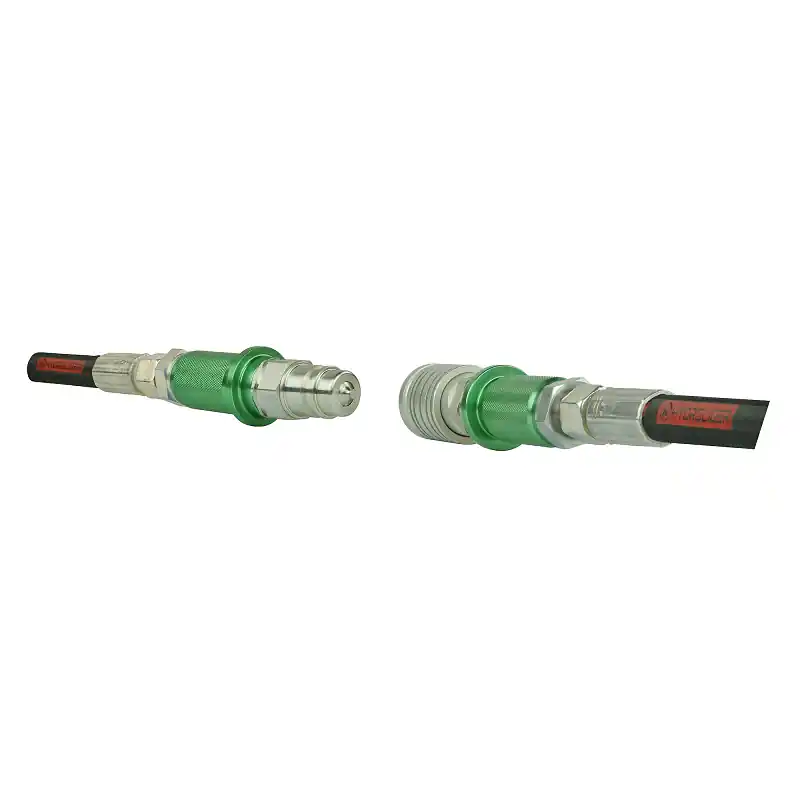 Set : Raccords rapides hydrauliques mâle + femelle PUSH-PULL EURO ISO M18x1.5 + marqueurs colorés Dernier Modèle