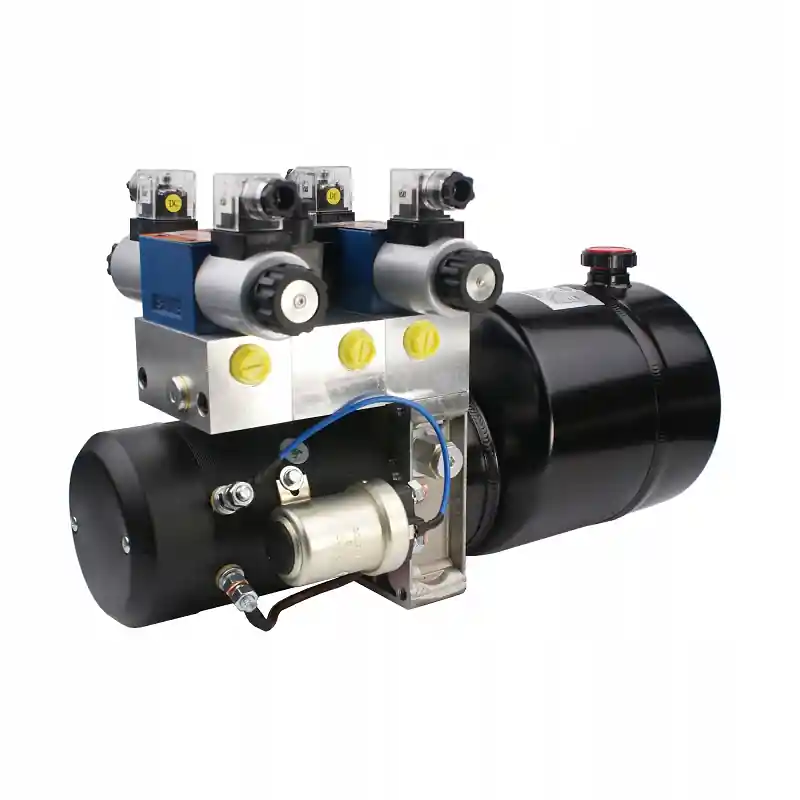Centrale hydraulique 2,5 cm3 2,2 kW réservoir 6 litres avec deux électrovannes et section flottante 24V Must-Have