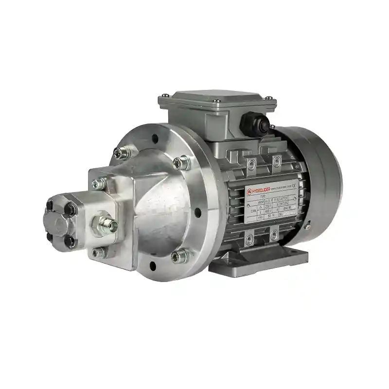 Top Vente Moteur électrique 380V 0,12kW + pompe hydraulique 0,38 cm3/rev