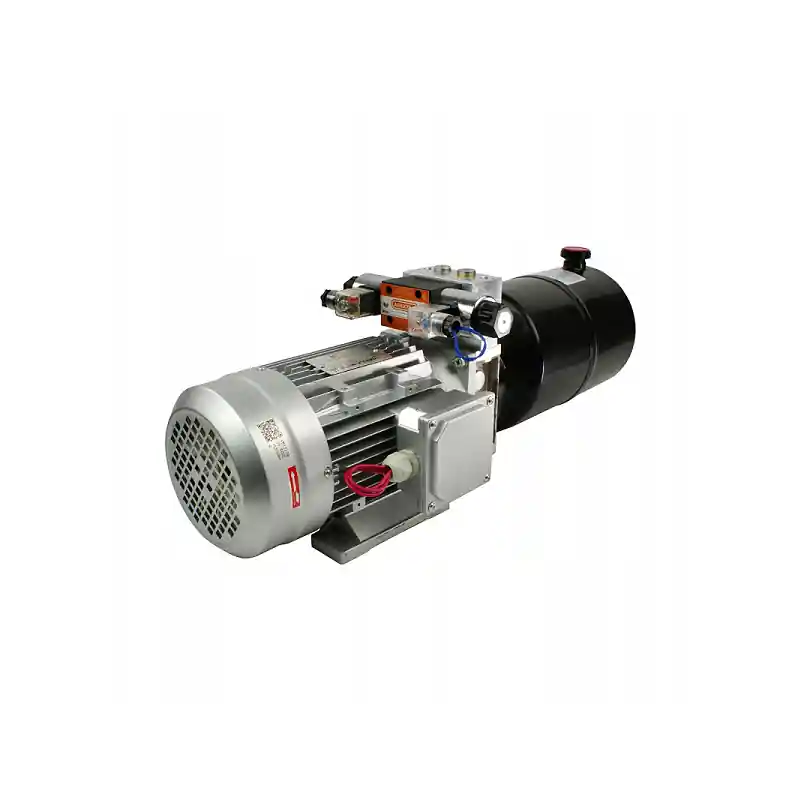 Livraison Express Groupe hydraulique 3,3 cm3 1,5 kW 380V Réservoir de 6 litres avec une électrovanne 230V