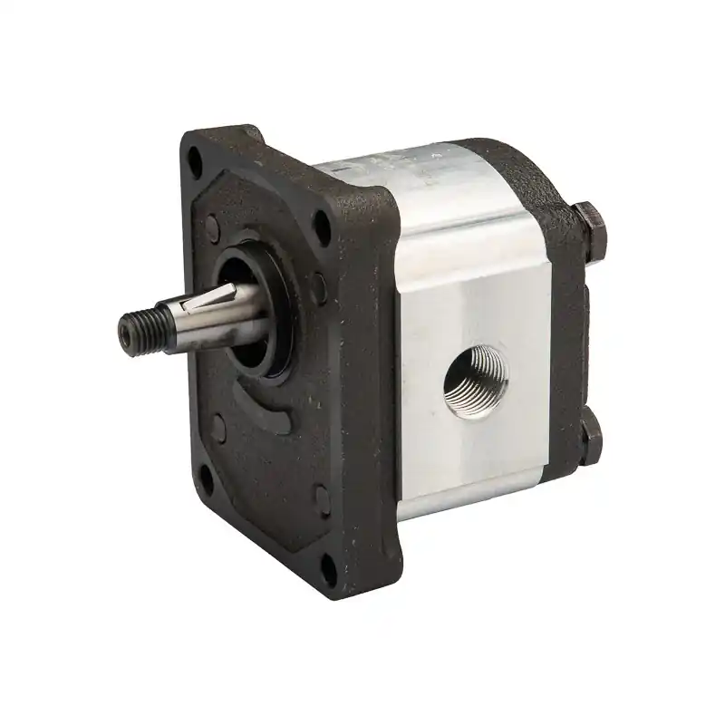 Achat Immédiat Pompe hydraulique à engrenages de groupe 2, rotation à droite, cylindrée : 8,2 cm³/tr, débit (à 1 500 tr/min) : 11,32 l/min