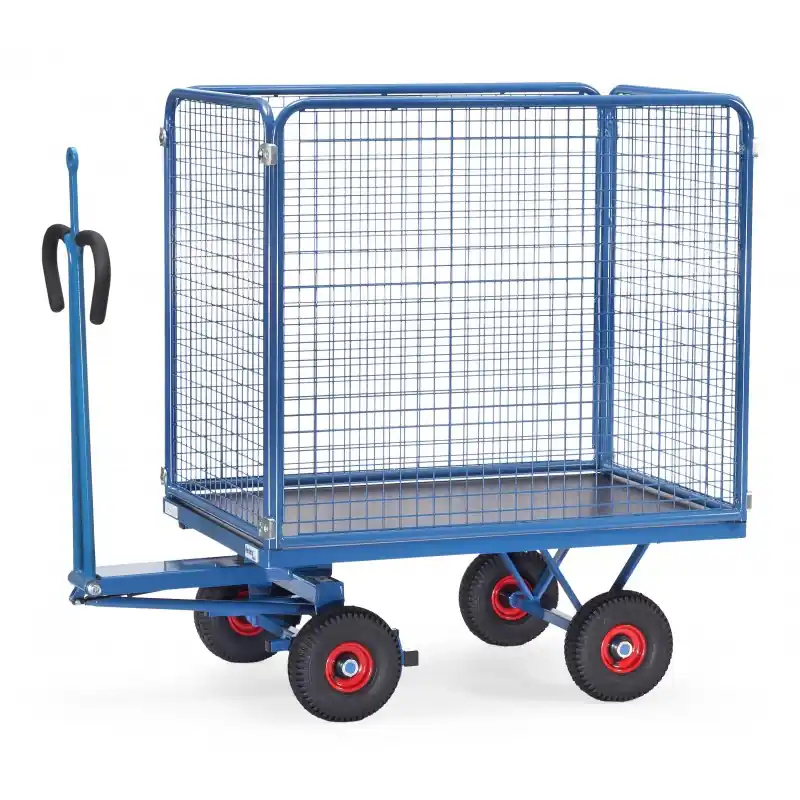 Authentique Char a bras 4 ridelles en treillis de H 1.000 mm – 6443LZ – FETRA Char a bras 4 ridelles en treillis de H 1.000 mm