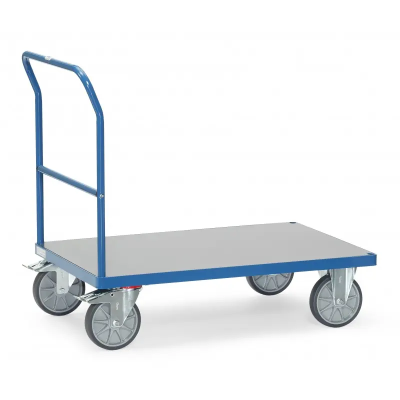 Achetez Aujourd&rsquo;hui Chariot à dossier de poussée, plateau PVC – 25031433 – FETRA Chariot à dossier de poussée.plateau PVC