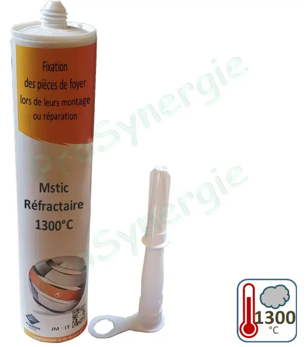 Acheter En Ligne Mastic Réfractaire Haute Température 1300°C – Cartouche 310 ml