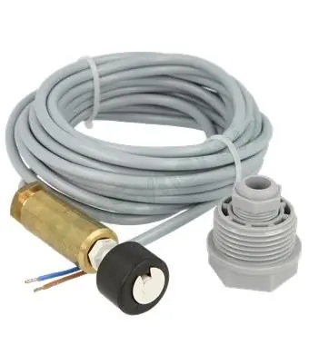 Livraison Express Sonde à flotteur magnétique (MiniAlarm ou MaxiAlarm) – L=85mm Ø24mm + 5 mètres de câble 2 x 0.5mm²