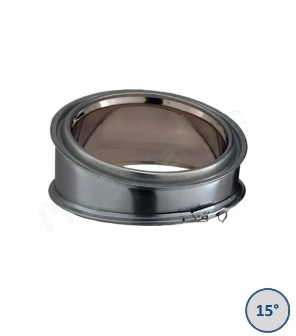 Achetez Aujourd&rsquo;hui Coude 15° Inox Isolé Poujoulat – Op° peinture