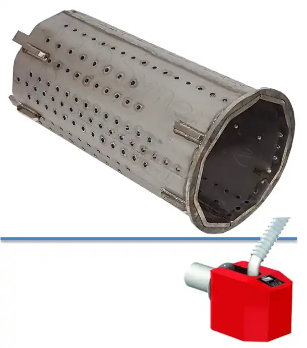 Expédié Aujourd&rsquo;hui Creuset, chambre de combustion pour Brûleur granulé Burnit Pellet 25 et 55 KW