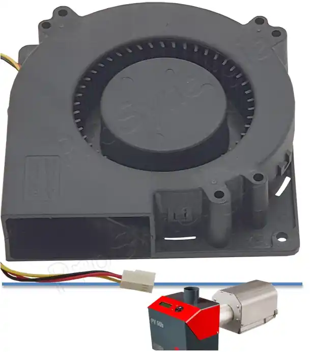 Meilleur Choix Ventilateur DC 12V 1.8A pour brûleur Pelletech PV50b/c