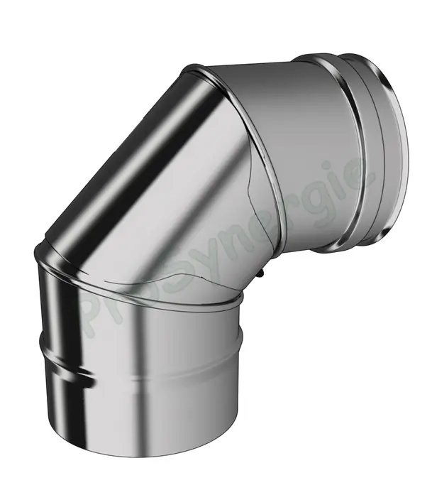 Coude 87° Rigidten Pro Condensation Inox 316 avec Trappe Seulement Aujourd&rsquo;hui